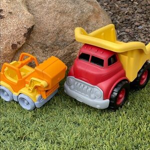 Green Toy Construction Trucks 2